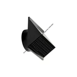  Vaillant Homlokzati átvezető (fekete), Φ180/150 mm-es EPP csőhöz 0020050374