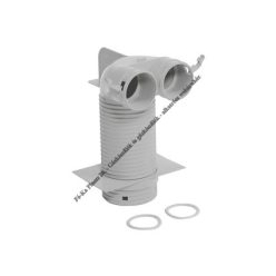   Vaillant 90°-os szelepcsatlakozó, Ø125 mm (két csővezetékre) 0020176832