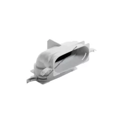   Vaillant Függőleges lapos csatorna könyök, 52 x 132 mm 0020180837