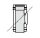 Saunier Duval Egyenes ellenőrző idom 100/60 mm 0020257013