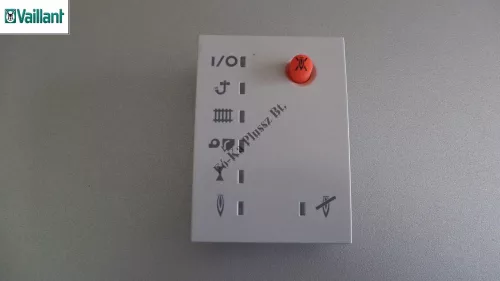 Vaillant Kijelző panel, reset gombos vuw240/2-3 077978