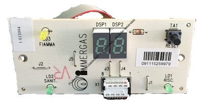 Immergas Kijelző elektronika 1.013094