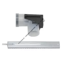   Vaillant Talpas könyökidom (Ø80 mm - PP) támasztó sínnel 303265