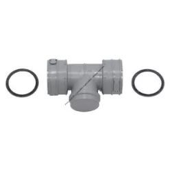   Vaillant Revíziós T-idom flexibilis égéstermék elvezetéshez 303511