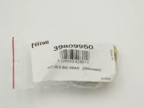 Ferroli biztonsági szelep 9bar(36900460) 39809950