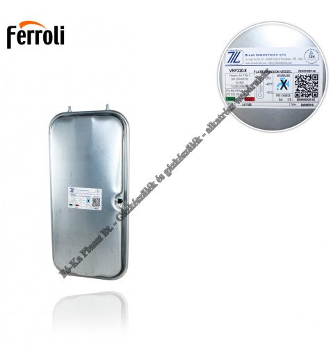 Ferroli tágulási tartály 8lt (36803540) 3980E980