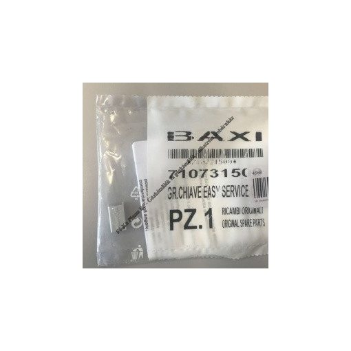 BAXI konfigurátor kulcs DUO-TEC 710731500