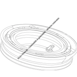 Bosch Szifon tömítés 8737602313