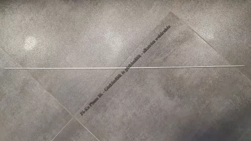 Gyújtólángcső D4 egyenes 1000mm LANG0006