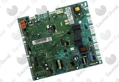 Saunier Duval S1047000 gyári vezérlőpanel gyártói stock fotó