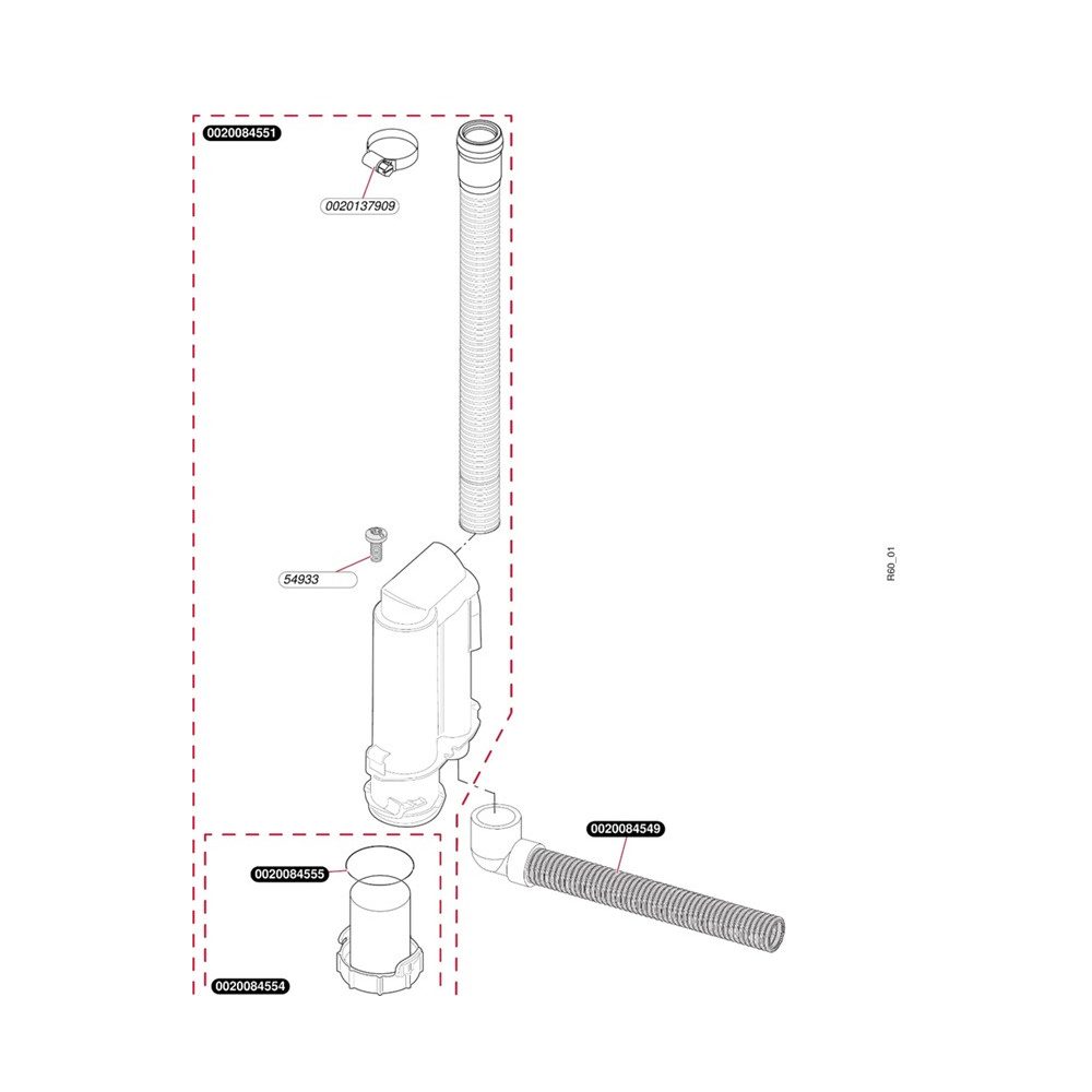 9-Kondenzátum elvezetés
