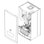 Saunier Duval Semia Condens F25-A robbantott ábra