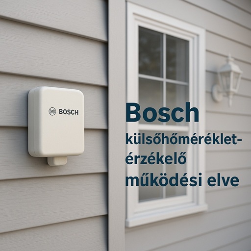 Bosch külsőhőmérséklet-érzékelő a pontos méréshez