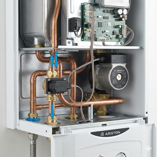 Mire szolgál az áramláskapcsoló a modern fűtési rendszerekben?